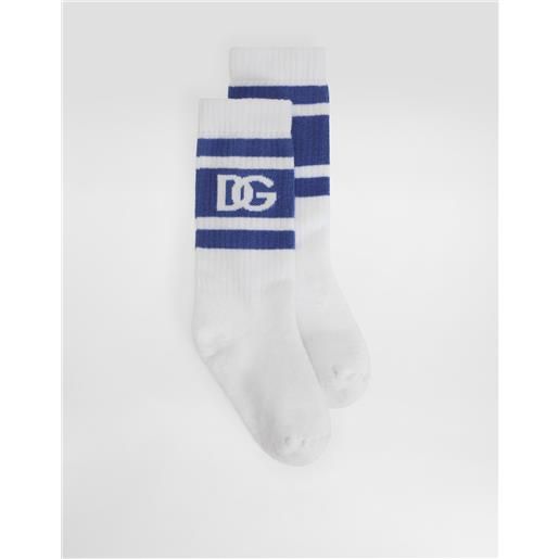 Dolce & Gabbana calzini in spugna con logo dg