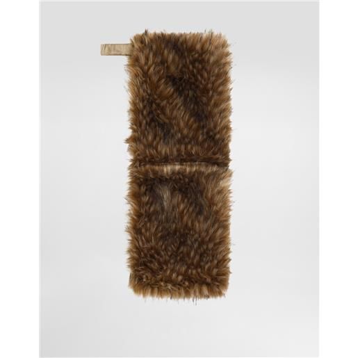 Dolce & Gabbana manicotto in ecopelliccia