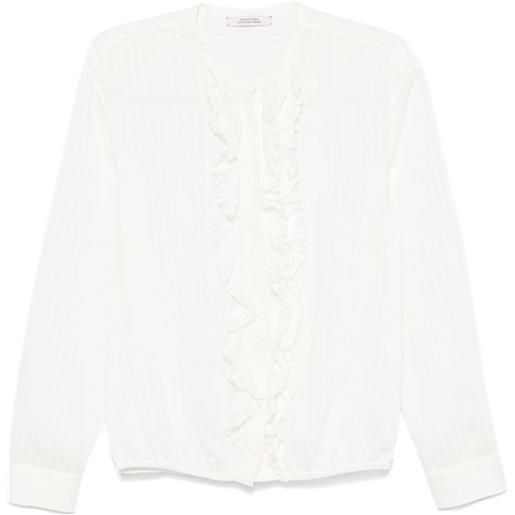 Dorothee Schumacher camicia con ruches - bianco