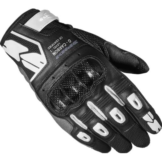 Spidi guanto g-carbon donna colore nero bianco | spidi | c92-011
