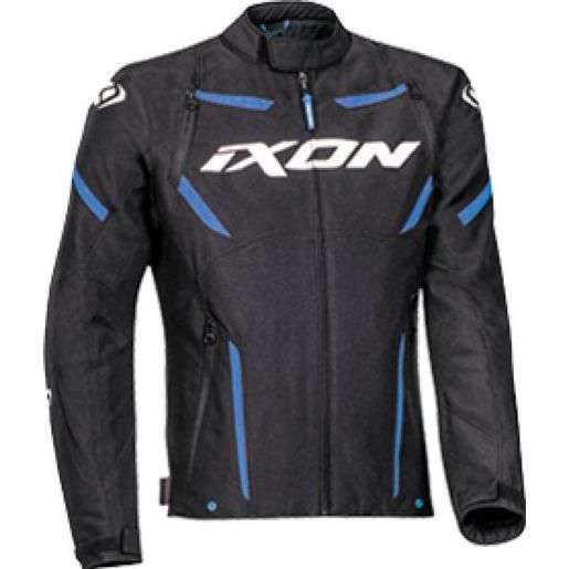 Ixon striker nero bianco blu giubbotto tessuto uomo | ixon