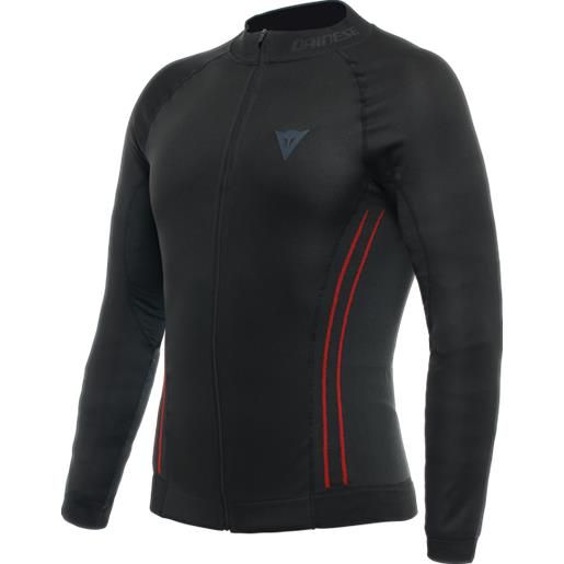 Dainese no-wind thermo ls black red man | dainese
