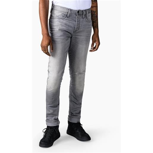 Revit jeans piston 2 sk light grey used l34 | rev'it