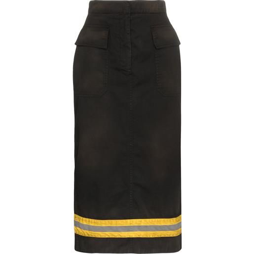 Calvin Klein gonna midi fireman - nero