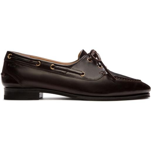 Bally mocassini in pelle - marrone