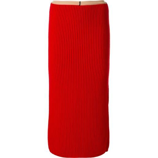 Calvin Klein gonna a coste - rosso