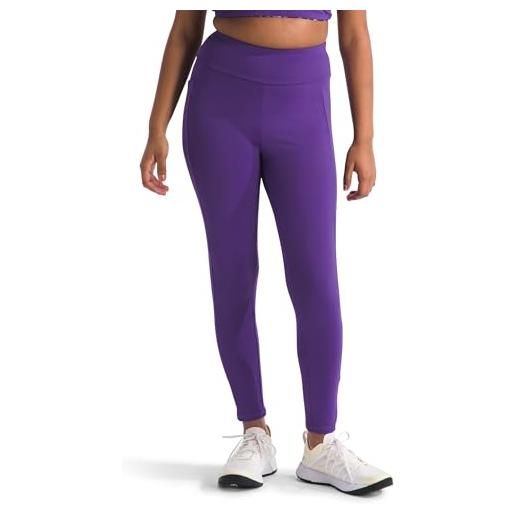 The North Face nf0a86xvnl41 girl's never stop tight pantaloni sportivi unisex bambino peak purple taglia xxl