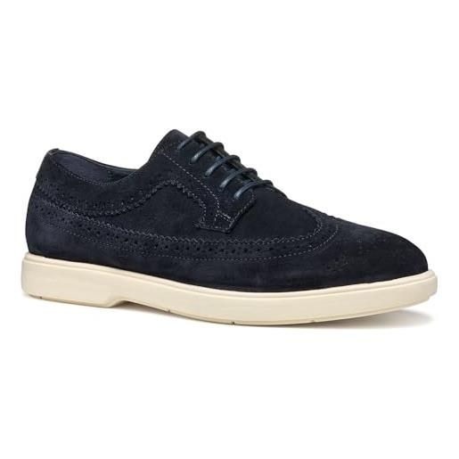Geox u spherica ec17 e, oxford uomo, dove grey, 40 eu
