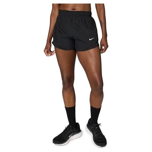 Nike tempo df mr 3 pantaloncini da donna black/black/black/reflective s xl