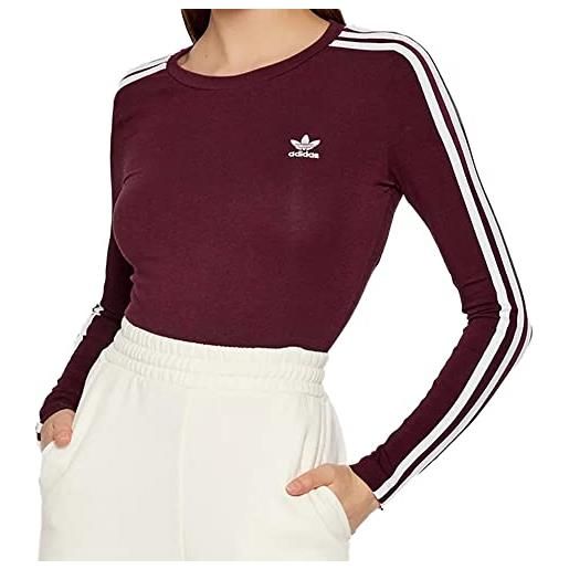 adidas body bordeaux donna suit, rosso, 40