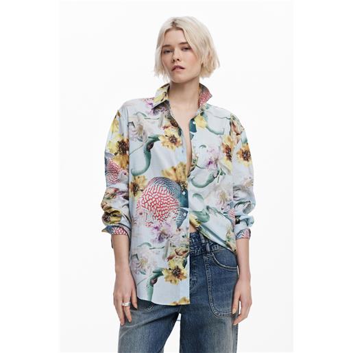 Desigual camicia disegnata da mr. Christian lacroix