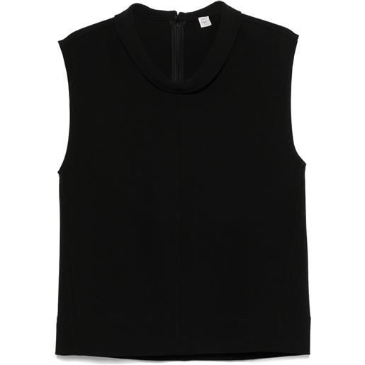 TOTEME blusa a collo alto - nero