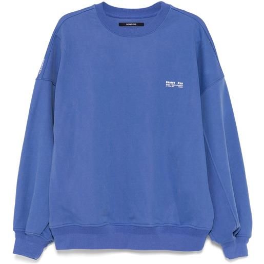 SONGZIO maglione painted poetry - blu