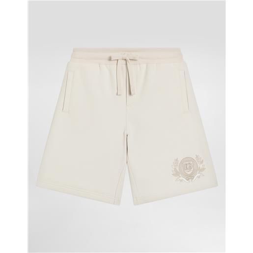 Dolce & Gabbana bermuda in felpa con logo dg
