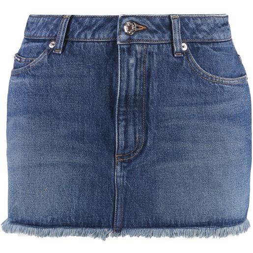Dolce & Gabbana minigonna denim - blu
