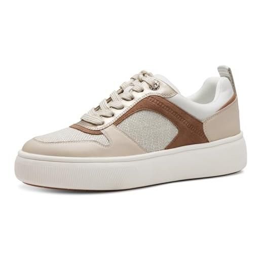 Tamaris damen 1-23735-44, scarpe da ginnastica donna, naturale, 36 eu