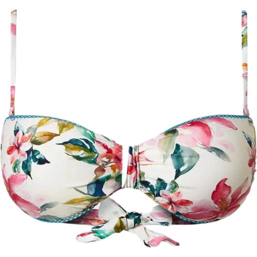 TWINSET fascia da bagno con stampa a fiori