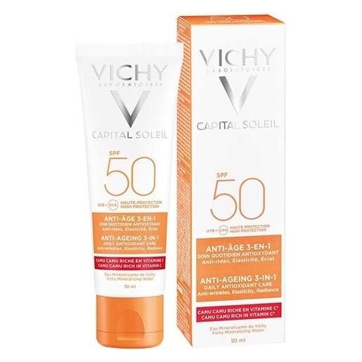 Vichy - crema viso antiage spf50 - protezione solare efficace
