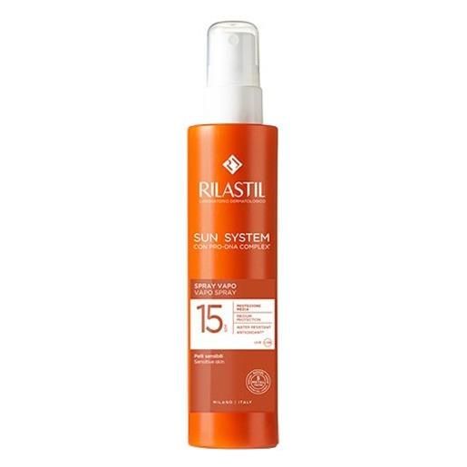 Rilastil - sun system spray vapo spf15 200 ml - protezione sole