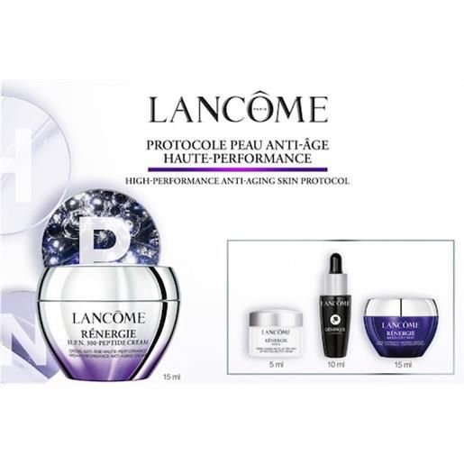 Lancôme cura del viso anti-età set di kit iniziale rénergie génifique ultimate serum 10 ml + rénergie eye cream 5 ml + rénergie h. P. N. 300-peptide cream 15 ml + rénergie multi-lift night cream 15 ml 1 stk. (39,05 € / 1 pz. )