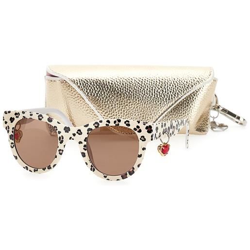 Monnalisa occhiali da sole animalier