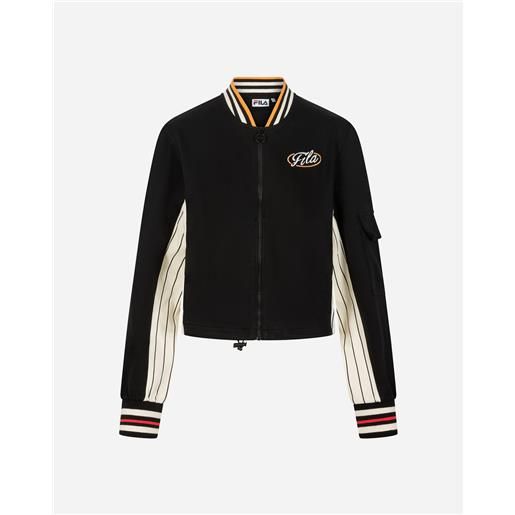 Fila contemporary street style w - felpa - donna - nero
