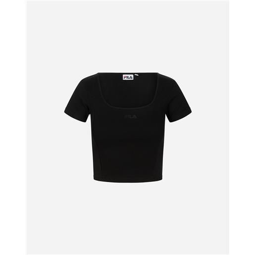 Fila contemporary street style w - t-shirt - donna - nero