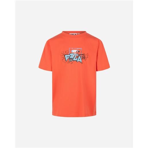 Fila contemporary street style jr - t-shirt - rosso