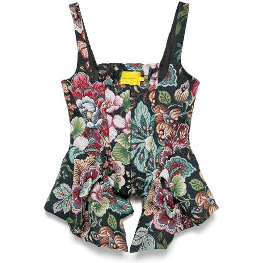 Marques'Almeida corsetto - nero