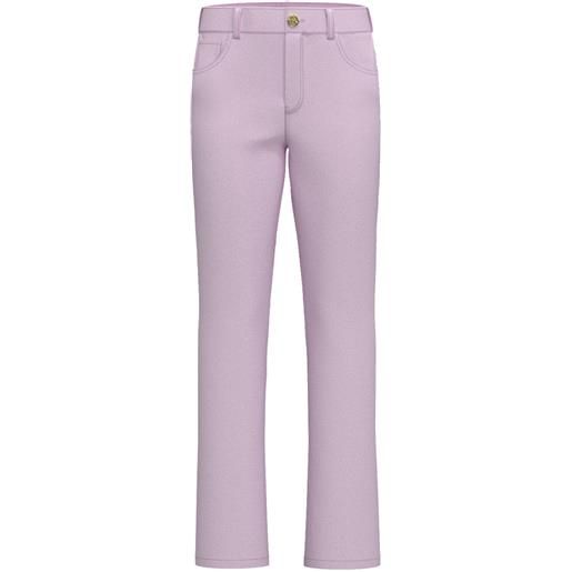 EMME MARELLA pantaloni trombetta in gabardine stretch donna