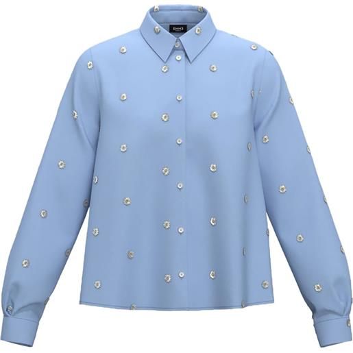 EMME MARELLA camicia svasata con paillettes donna