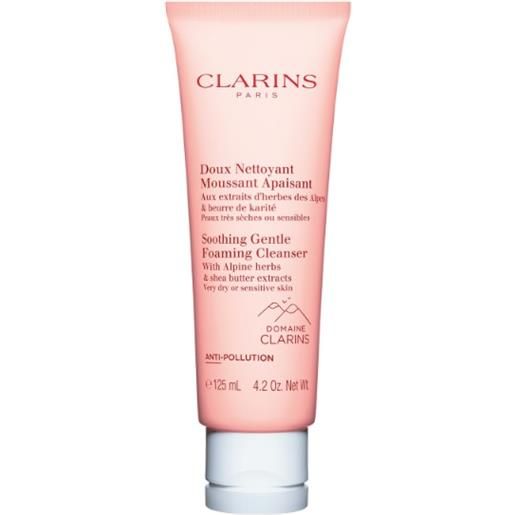 Clarins duox nettoyant moussant apaisante detergente schiumogeno lenitivo 125 ml - 125 ml