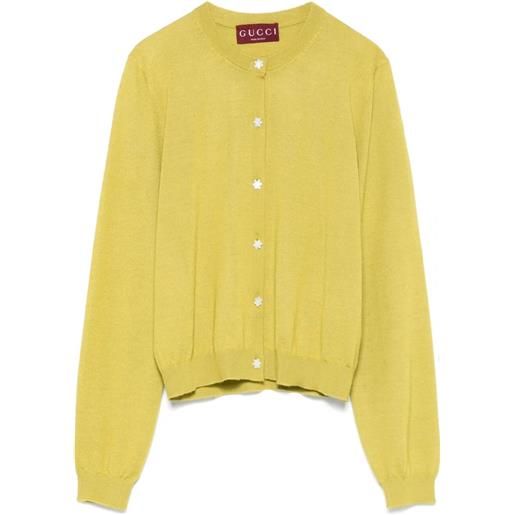 Gucci long sleeve crew-neck cardigan
