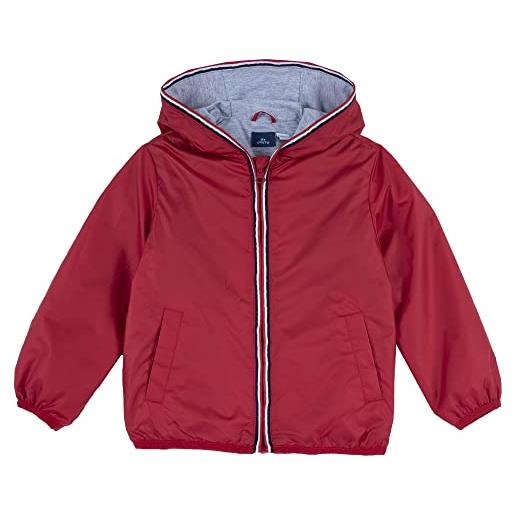Chicco, giubbino con caldo cappuccio per bambino, rosso, 9 mesi