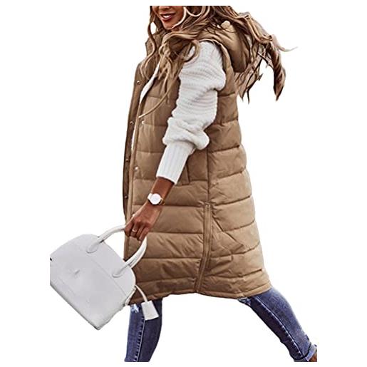 Gilet Piumino Donna Lungo - Leggero, Trapuntato, Invernale - Foto 9