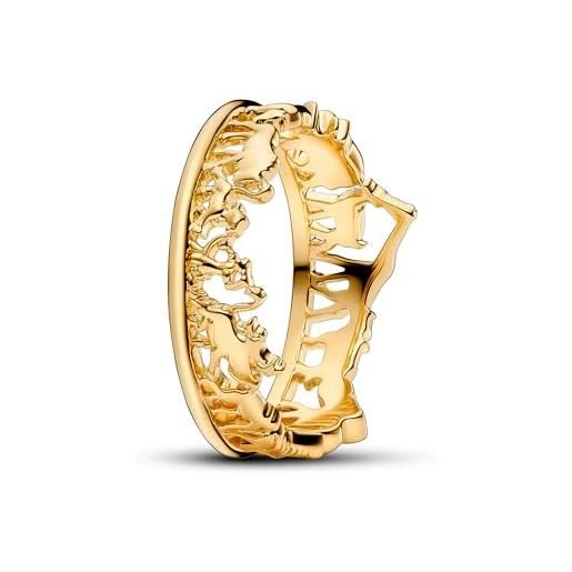PANDORA disney anello de il re leone placcato in oro 14k, 52