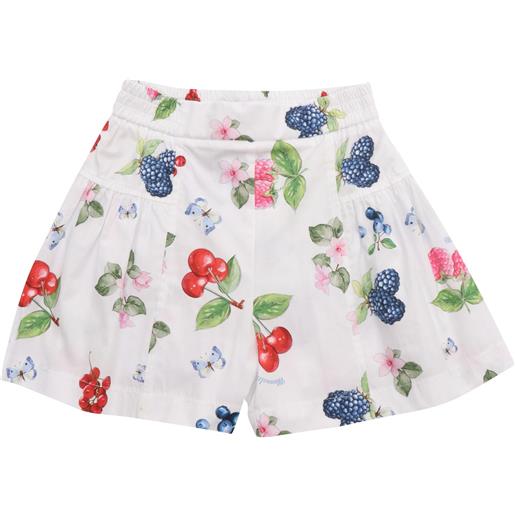 Monnalisa shorts st. Frutta popeline