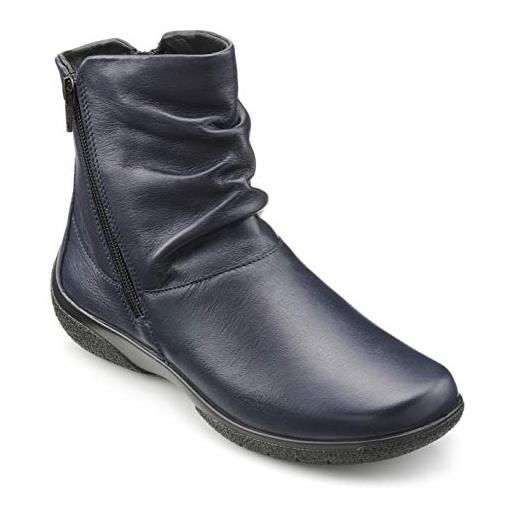 Hotter whisper extra largo, stivali alla moda donna, blu navy, 37 eu x-larga