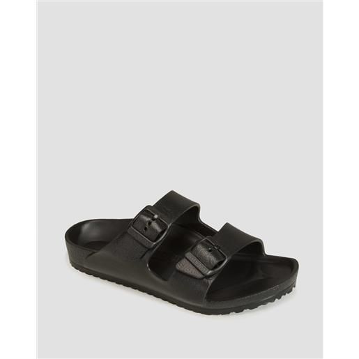 Birkenstock ciabatte nere da bambino Birkenstock arizona kids eva narrow