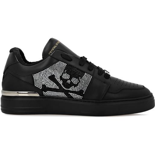 Philipp Plein sneakers crystal lo-top - nero