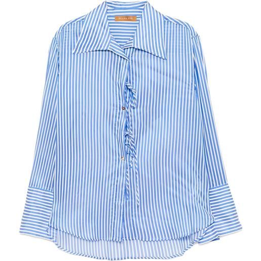 Rejina Pyo camicia saskia - blu