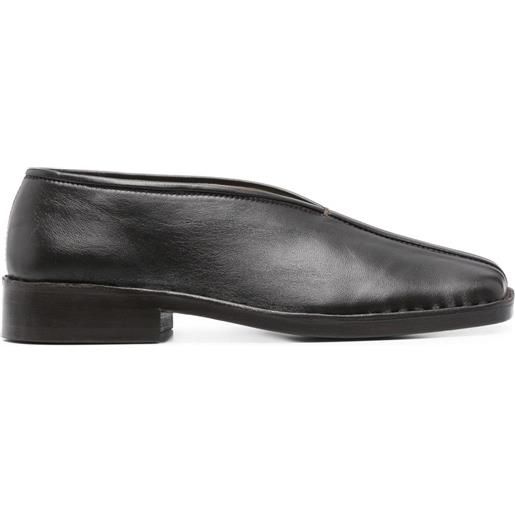 LEMAIRE mocassini in pelle - marrone