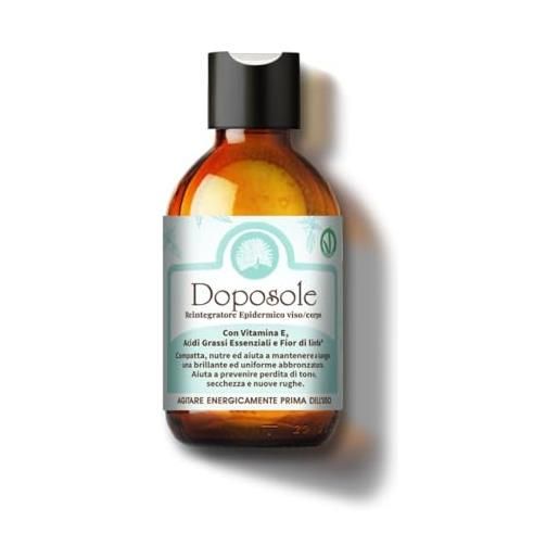 Mary Rose dopo sole 200 ml - reintegratore epidermico doposole, riduce secchezza cutanea e rilassamenti - uniforma e prolunga l'abbronzatura - made in italy