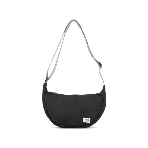 Borsa A Tracolla Sostenibile ROKA London Willesden - Nylon Riciclato, Impermeabile, Multitasche - copertina