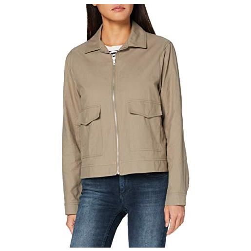 SPARKZ COPENHAGEN haya jacket giacchetto leggero di cotone, cactus secco, xl donna