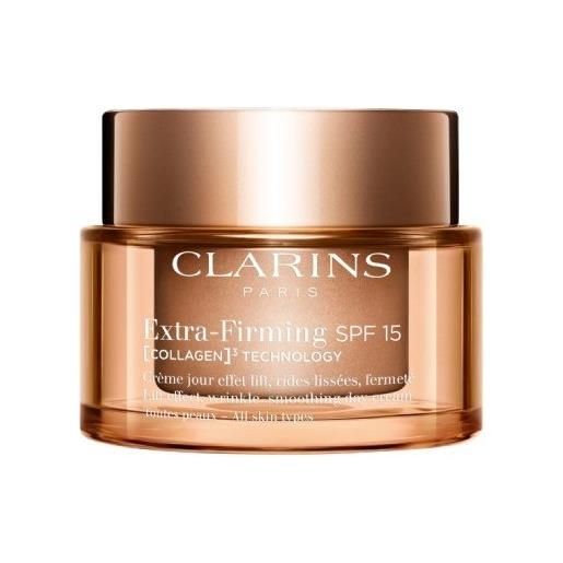 Clarins extra-firming jour spf15 crema giorno antirughe per tutti i tipi di pelle 50 ml