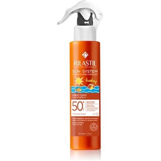 Rilastil sun system baby spray vapo spf 50+ protezione bambini 200 ml