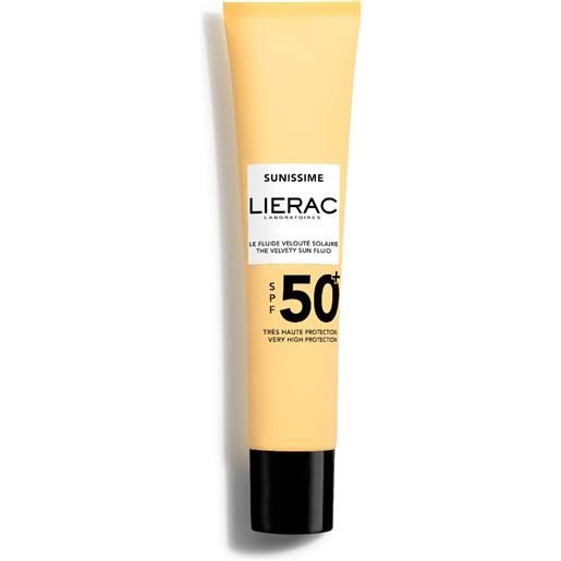Lierac sunissime fluido solare vellutato spf50+ 40 ml