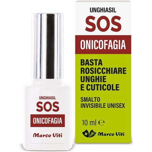 UNGHIASIL marco viti unghiasil sos onicofagia smalto invisibile 10 ml