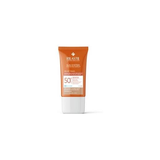 Rilastil sun system velvet touch crema spf50+ colorata 50 ml